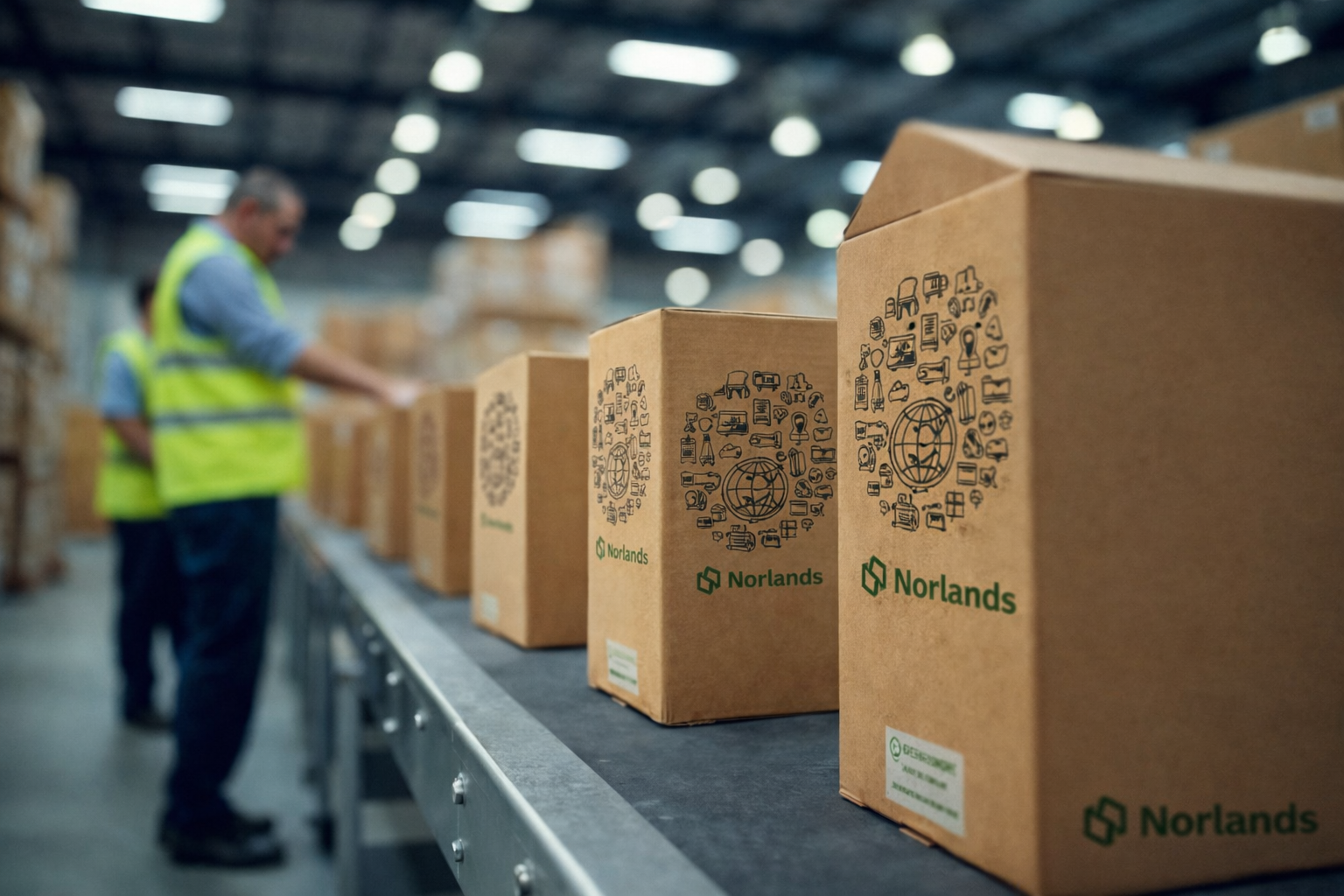 Packaging scalability for growing brands enabled by streamlined corrugated box manufacturing and fulfillment operations