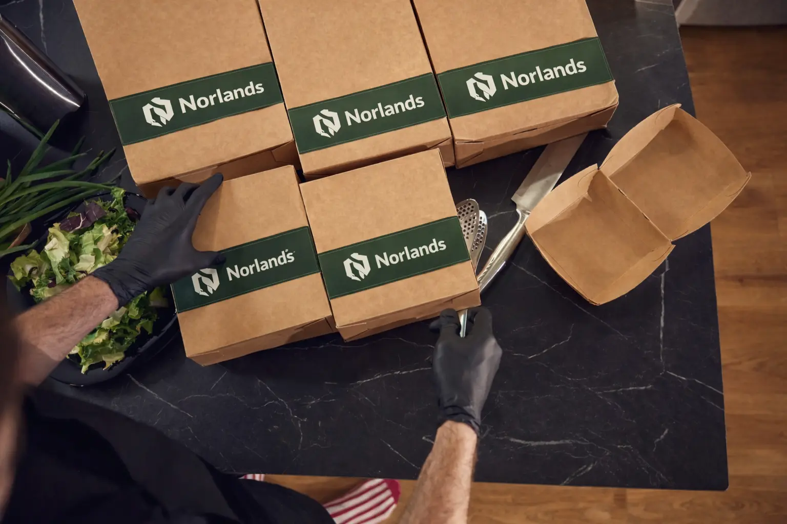 Custom packaging localization Canada demonstrated through branded food packaging boxes prepared for local delivery and fulfillment